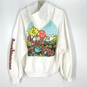 Daydreamer Flyer Oversized Mushroom Hoodie Sweatershirt Size XS